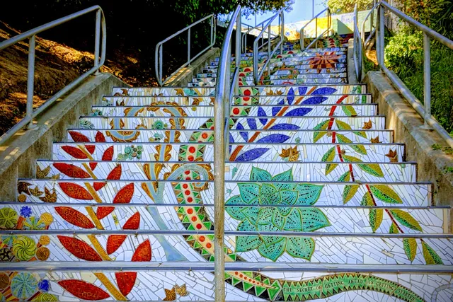 Miraloma Steps: Dragon Tale Staircase