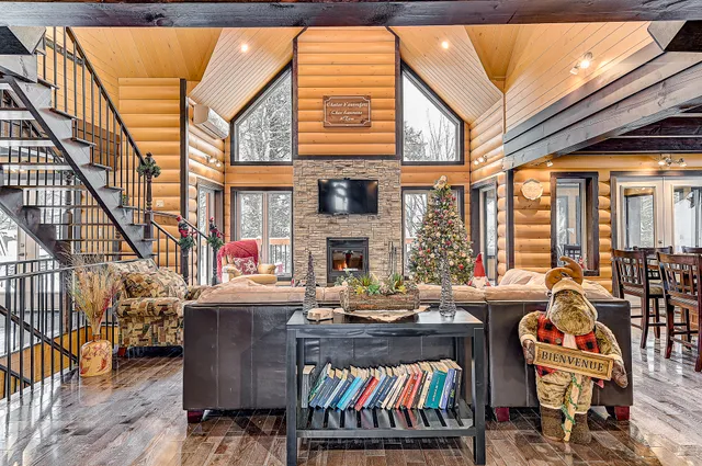 Chalet d'autrefois chez Laurette & Tom inc