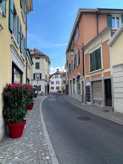 Old Town neighborhood of Montreux