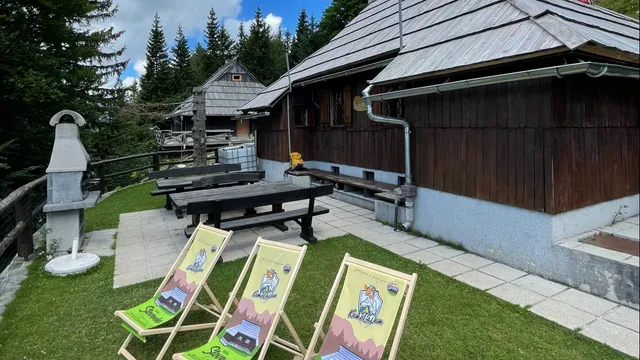 Velika planina koča Slovenka - Chalet Slovenka Velika planina