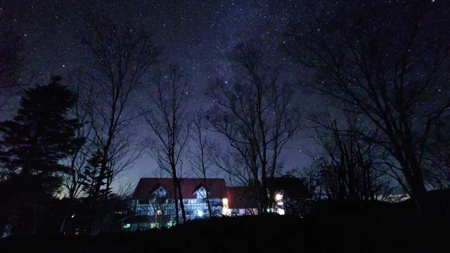 Hotel Amanogawa in Shirabiso highlands.