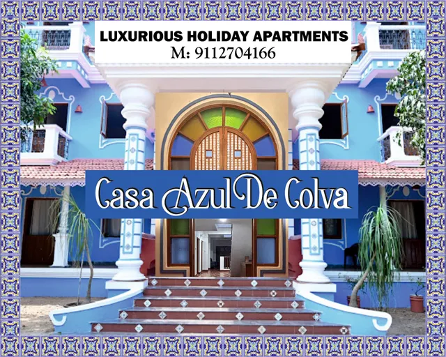 Casa Azul De Colva, Holiday Apartment/Guest House