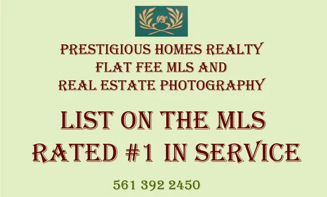 Prestigious Homes Realty Flat Fee MLS and Photography