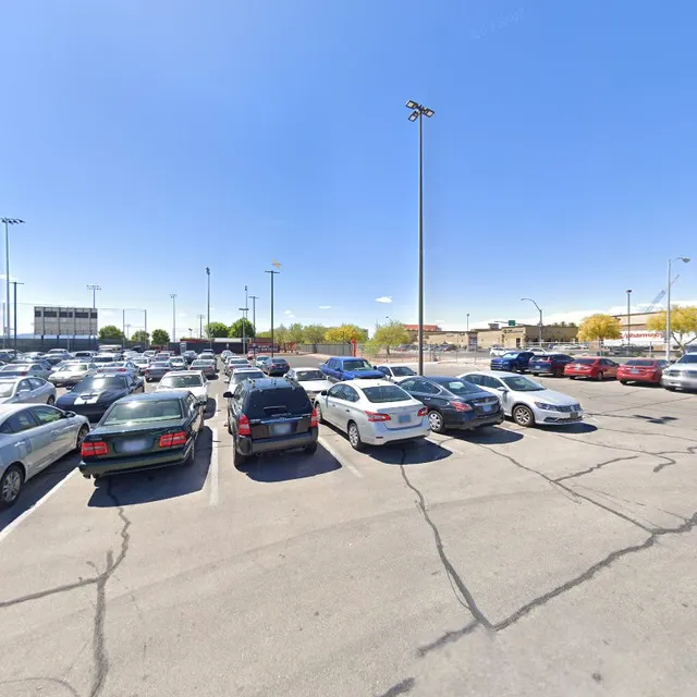 UNLV track parking lot