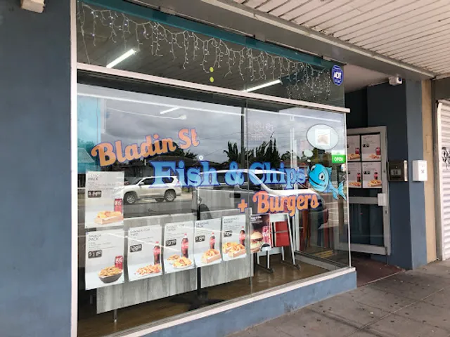Bladin Street Fish & Chips & Burgers ( GLUTEN FREE fish n chips)