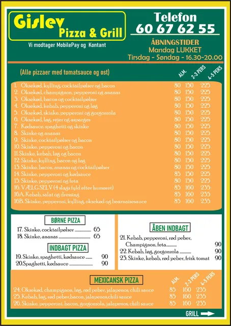 Gislev Pizza & Grill