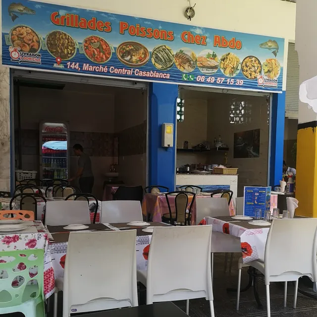 Grillade poissons chez abdo