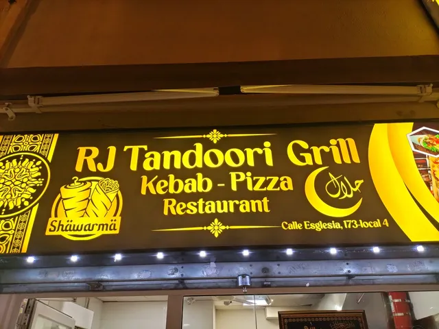 RJ Tandoori Grill Halal Kebab Burger Pizza Take Away in Calella