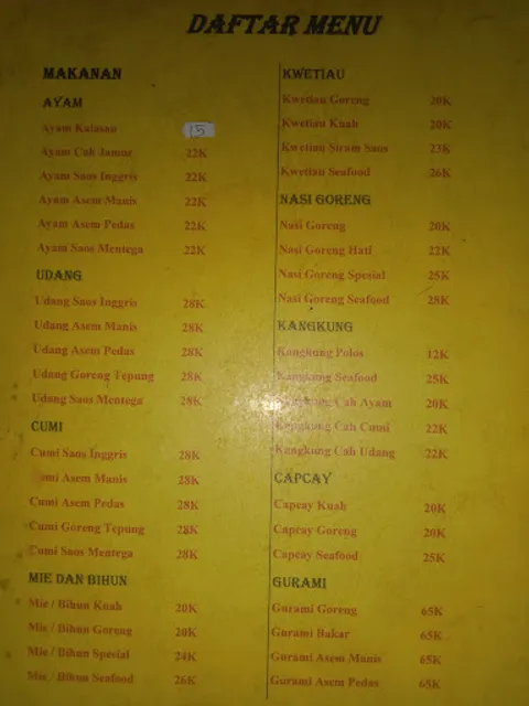 Ayam kalasan Udin Mangkunegara