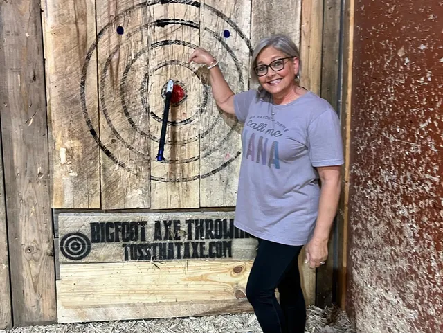 Hochatown Bigfoot Axe Throwing