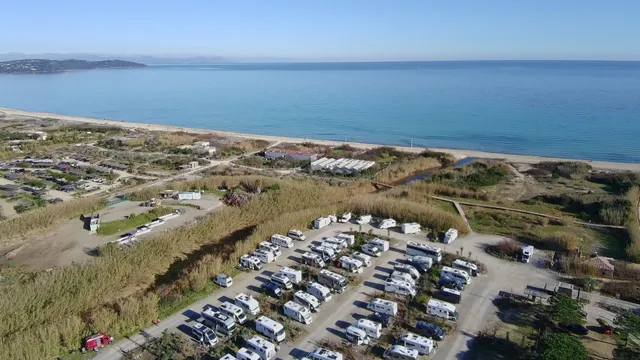 Aire de camping car Bonne terrasse