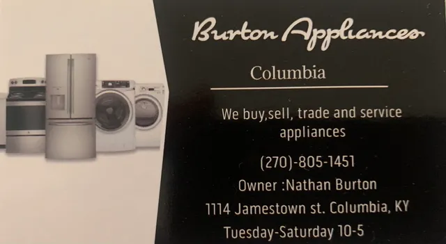Burton appliances