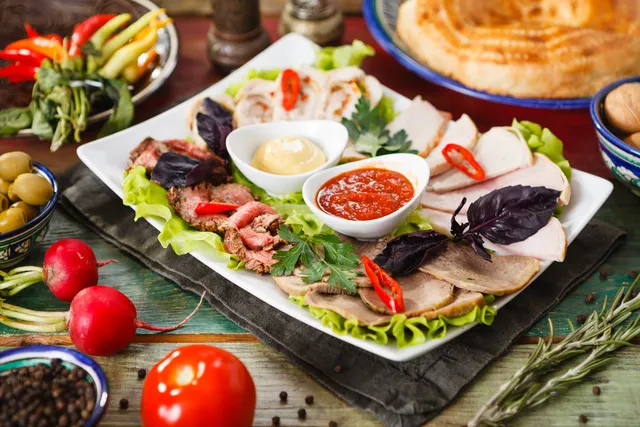 Сытый папа, грузинский ресторан