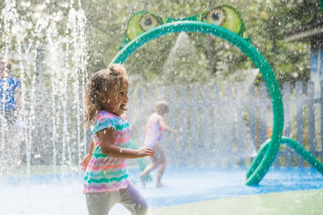 Water Play at Lewis Ginter Botanical Garden