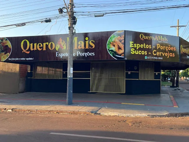 QUERO MAIS ESPETOS E PORÇÕES