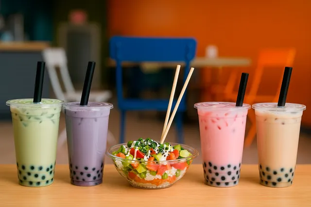 Pokelicious and Bubble Tea