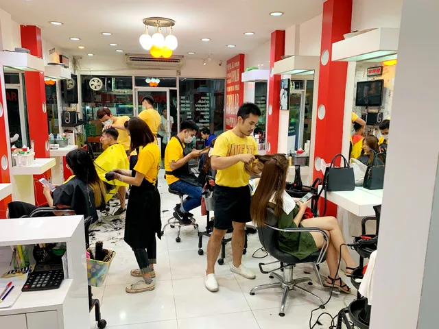 Popular hair salon
