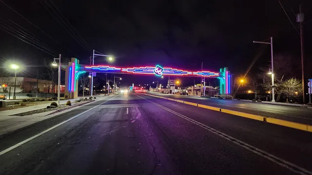 Route 66 Crossing Sign