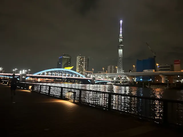 隅田川テラス(駒形橋・浅草駅寄り)