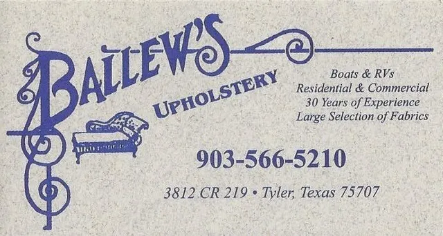 Ballew's Upholstery