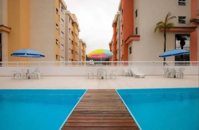 Sun Way Ubatuba Liv Piscina e Churrasqueira