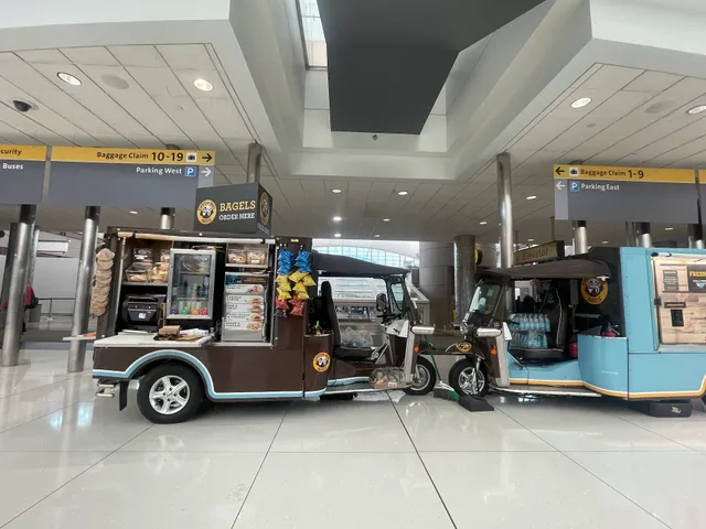 Einstein Brothers Bagels and Caribou Coffee Tuk Tuks