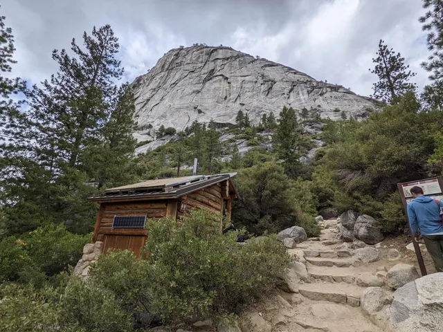 Mist & John Muir Trail Junction Outhouse