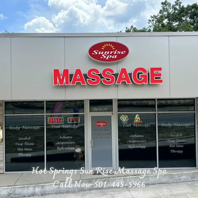 Hot Springs Sun Rise Massage Spa