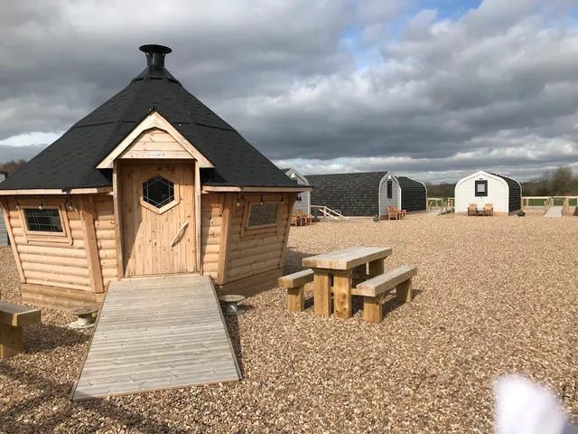 Meadow view glamping