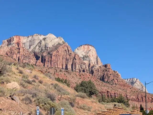 Zion National Park Visitor Center Shuttle Stop