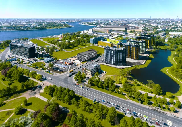 Office building in the "Polustrovo" business park (lit. F)