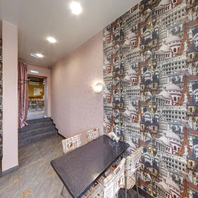 Dumplings and coffee