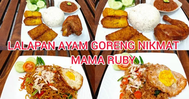 Lalapan Ayam Goreng Nikmat Mama Ruby