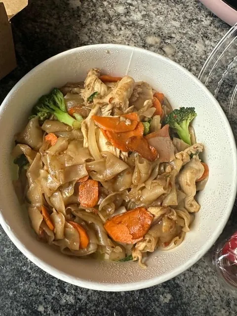 Noodle Bowl and dumplings