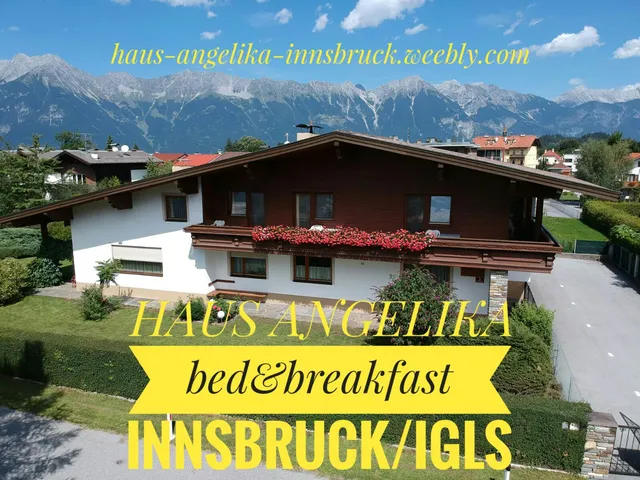 Haus Angelika bed&breakfast Innsbruck-Igls (ruhige Zimmer mit Balkon, Frühstück und kostenlosen Parkplatz für Gäste) direkt am Radweg zum Brenner