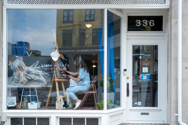 Steph Holmes Artist Studio