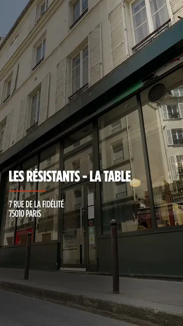 Les Résistants - La Table