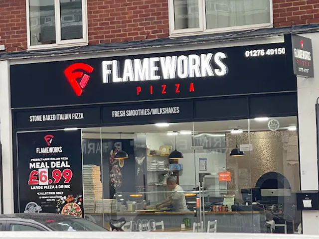 Flameworks Pizza, Burgers & Chicken