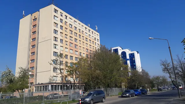 The campus of the University of Opole - Kmita Dormitory