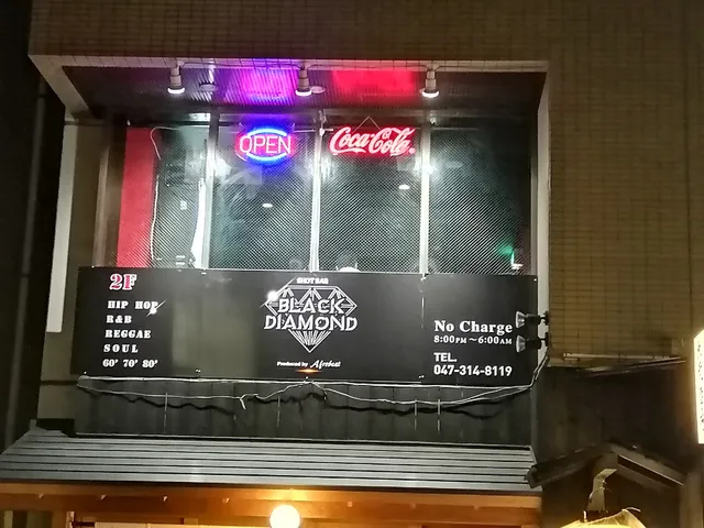 shot bar BLACK DIAMOND urayasu