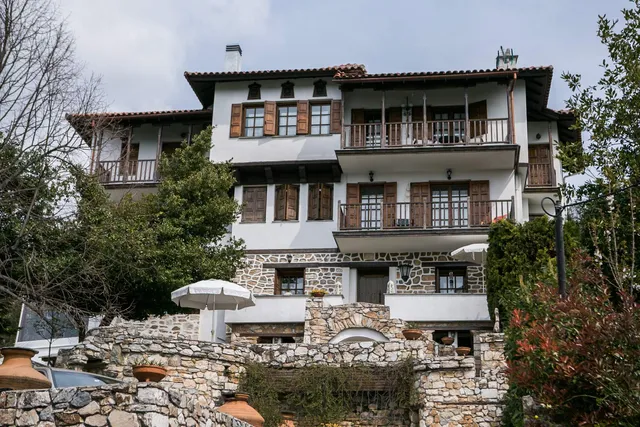 Villa Karousos - Μηλιές Πηλίου Δωμάτια - Διαμονή σε Ξενώνα Αρχοντικό - Luxury Accommodation