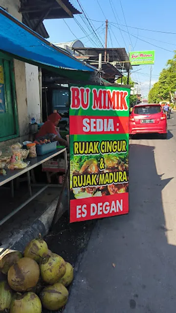 Warung Rujak Madura - Bu Mimik