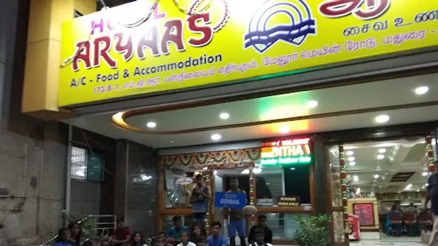 Hotel Aryaas madurai Food and Accommodation