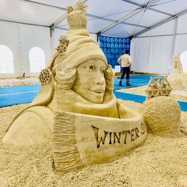 Sand Sculpting Championship Pavillion