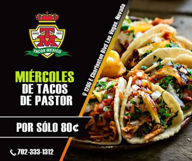 Tacos Mexico Las Vegas Blvd