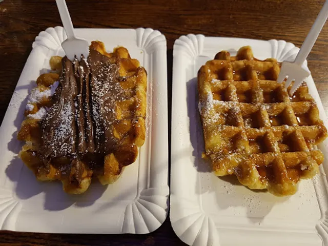 Waffles And Sandwiches