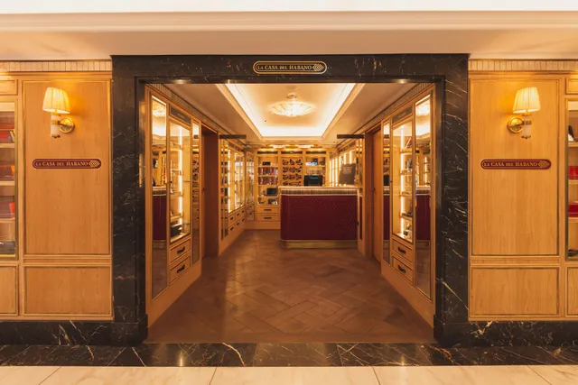 James J. Fox at Harrods