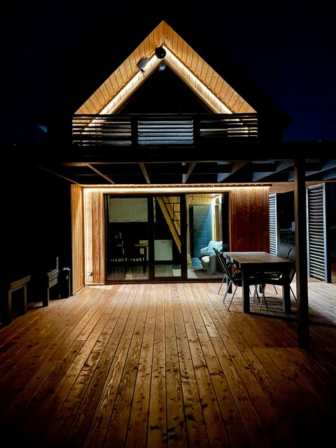 Stodoła na Kresach - Domek drewniany do wynajęcia, całoroczny JACUZZI & SAUNA