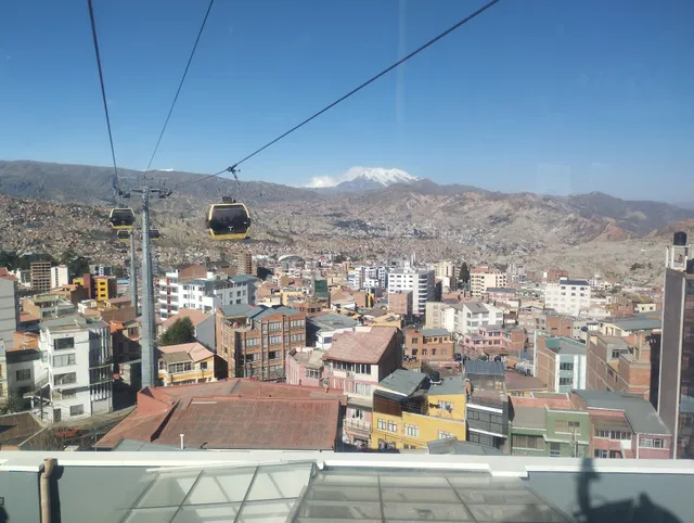 Teleférico Línea Amarilla - Estación Sopocachi