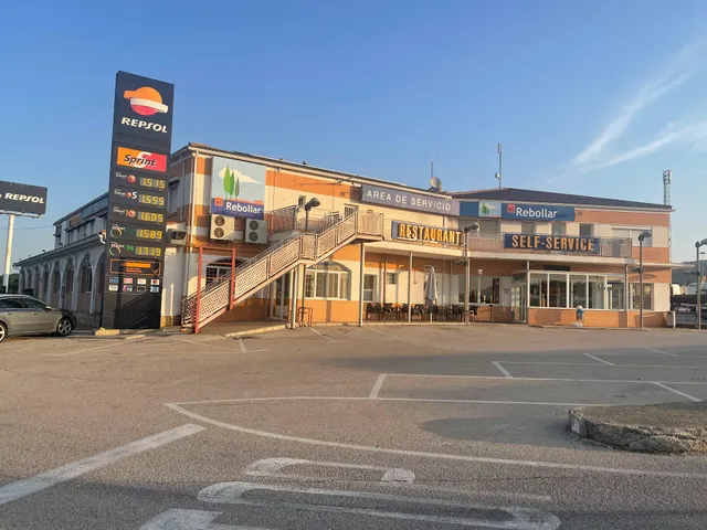 Área de Servicio El Rebollar.